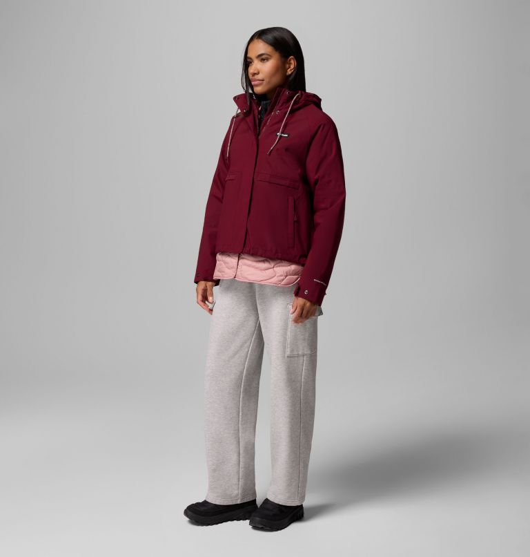 Women's Montara Park Interchange Jacket, Color: Rich Wine, image 2