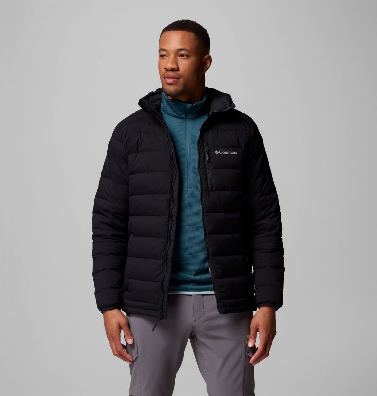 Drift Peak Stretch Down Hooded Jacket | 010 | XL, Color: Black, image 5