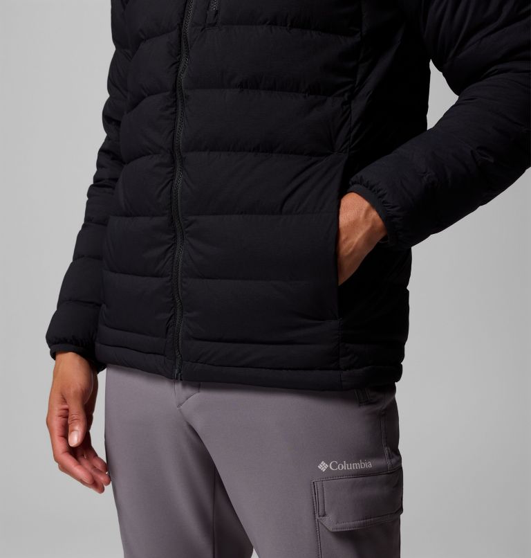 Drift Peak Stretch Down Hooded Jacket | 010 | XL, Color: Black, image 7