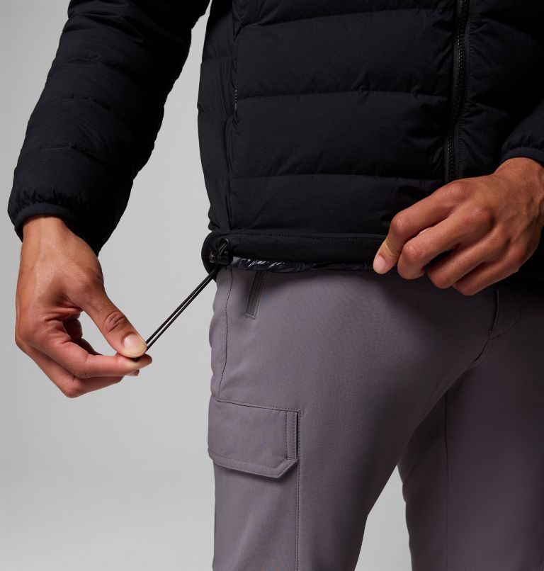 Drift Peak Stretch Down Hooded Jacket | 010 | XL, Color: Black, image 9