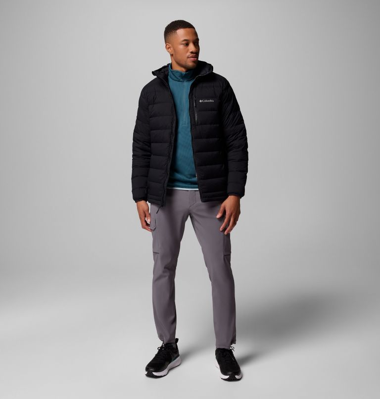 Drift Peak Stretch Down Hooded Jacket | 010 | XL, Color: Black, image 2
