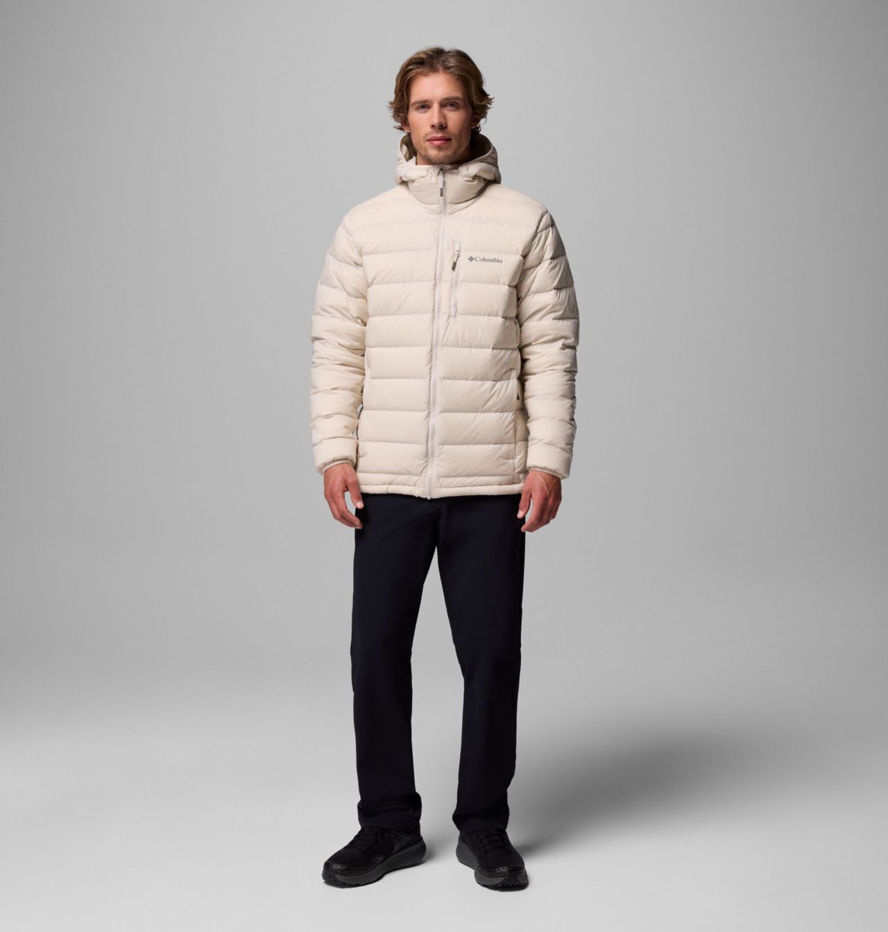 Men's Drift Peak™ Stretch Down Hooded Jacket 2