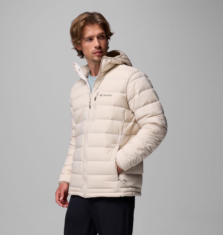 Chaqueta elástica de plumón con capucha Drift Peak para hombre, Color: Dark Stone, image 4