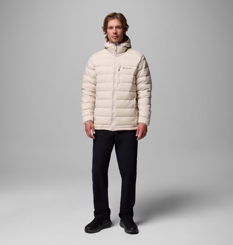 Chaqueta elástica de plumón con capucha Drift Peak para hombre, Color: Dark Stone, image 2