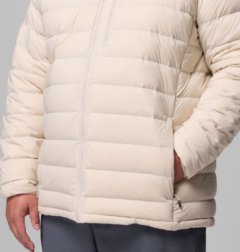 Men's Drift Peak Stretch Down Hooded Jacket - Big, Color: Dark Stone, image 7