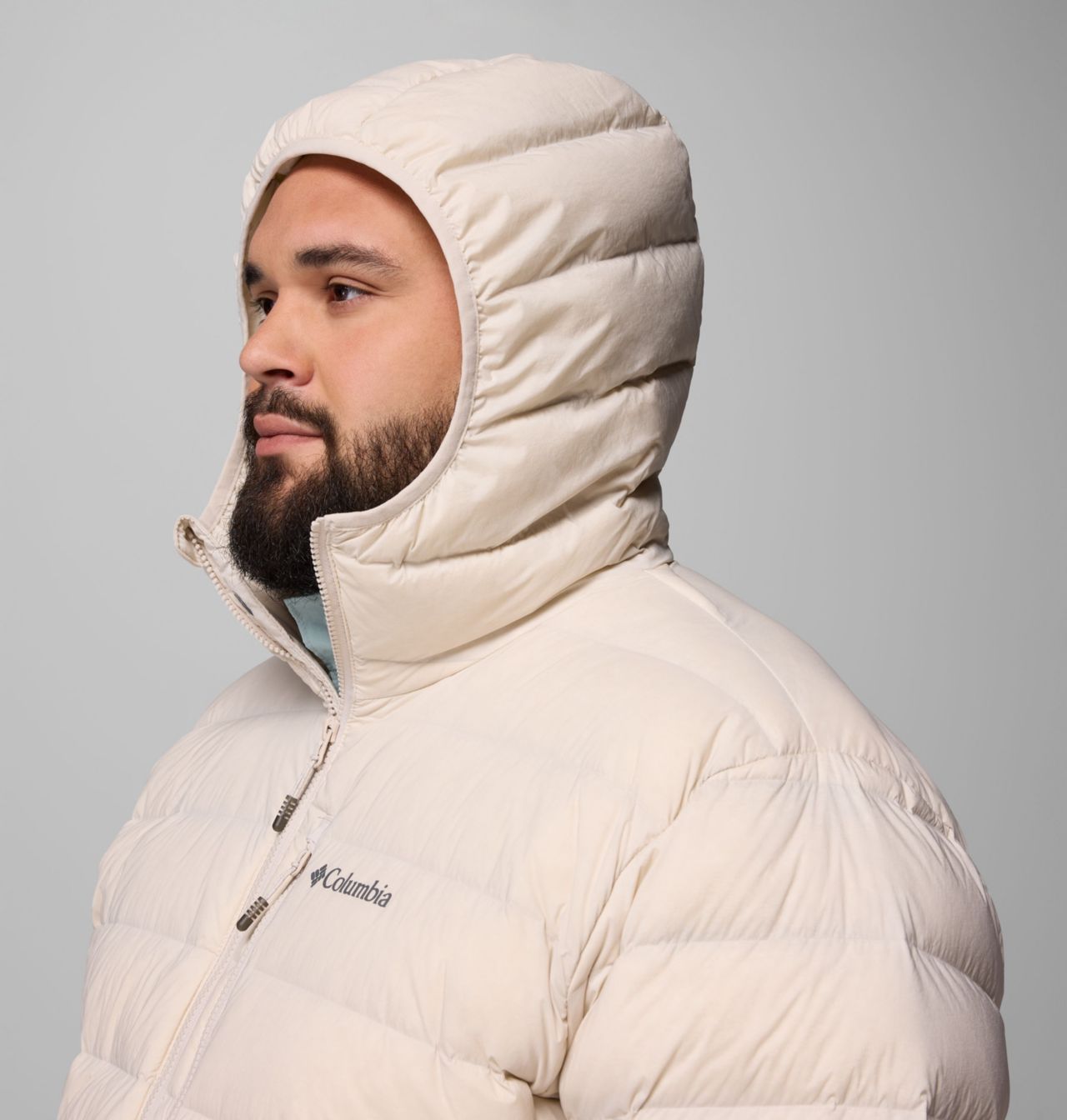 Men's Drift Peak™ Stretch Down Hooded Jacket - Big 8