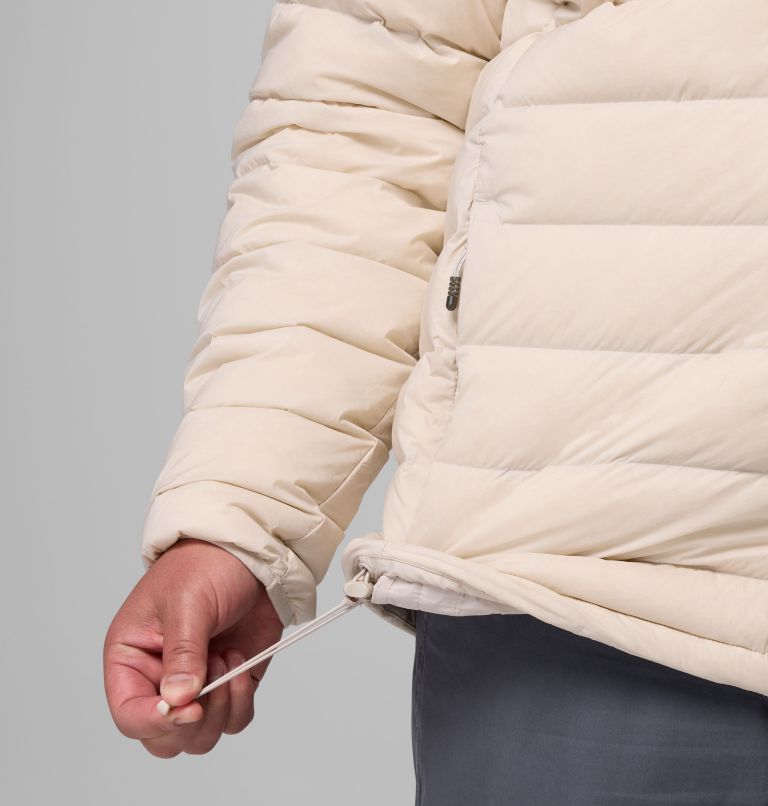 Men's Drift Peak Stretch Down Hooded Jacket - Big, Color: Dark Stone, image 9