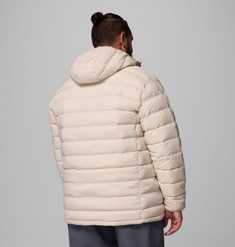 Men's Drift Peak Stretch Down Hooded Jacket - Big, Color: Dark Stone, image 3