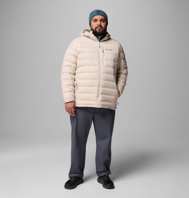 Men's Drift Peak Stretch Down Hooded Jacket - Big, Color: Dark Stone, image 2