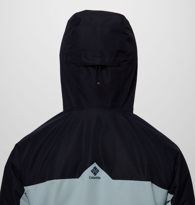 Men's Coreshot Waterproof Ski Jacket, Color: Crushed Blue, Black, Everblue, image 11