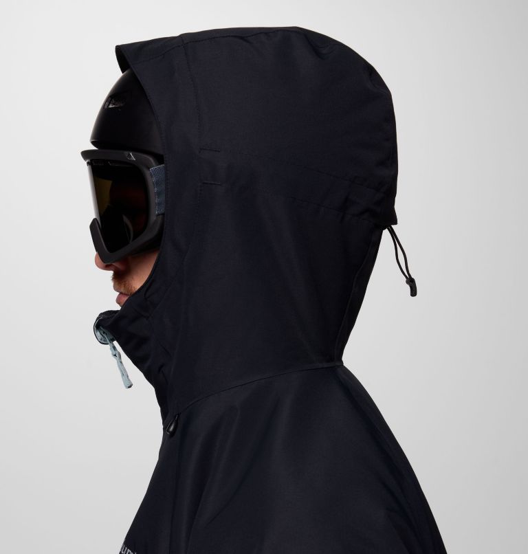 Men's Coreshot Waterproof Ski Jacket, Color: Crushed Blue, Black, Everblue, image 12