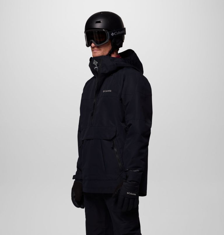 Men's Coreshot Shell Anorak, Color: Black, image 4