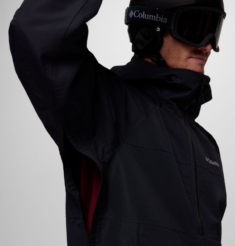 Men's Coreshot Shell Anorak, Color: Black, image 7