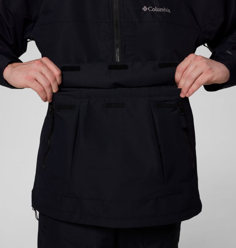 Men's Coreshot Shell Anorak, Color: Black, image 9