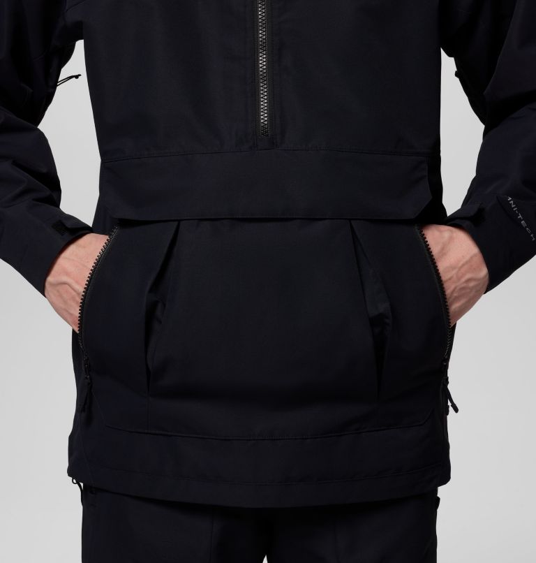 Men's Coreshot Shell Anorak, Color: Black, image 10