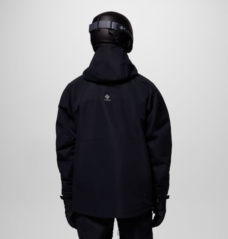 Men's Coreshot Shell Anorak, Color: Black, image 3