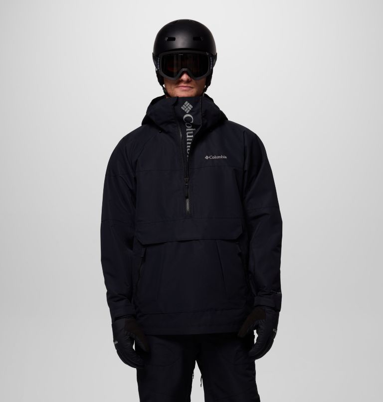 Men's Coreshot Shell Anorak, Color: Black, image 1