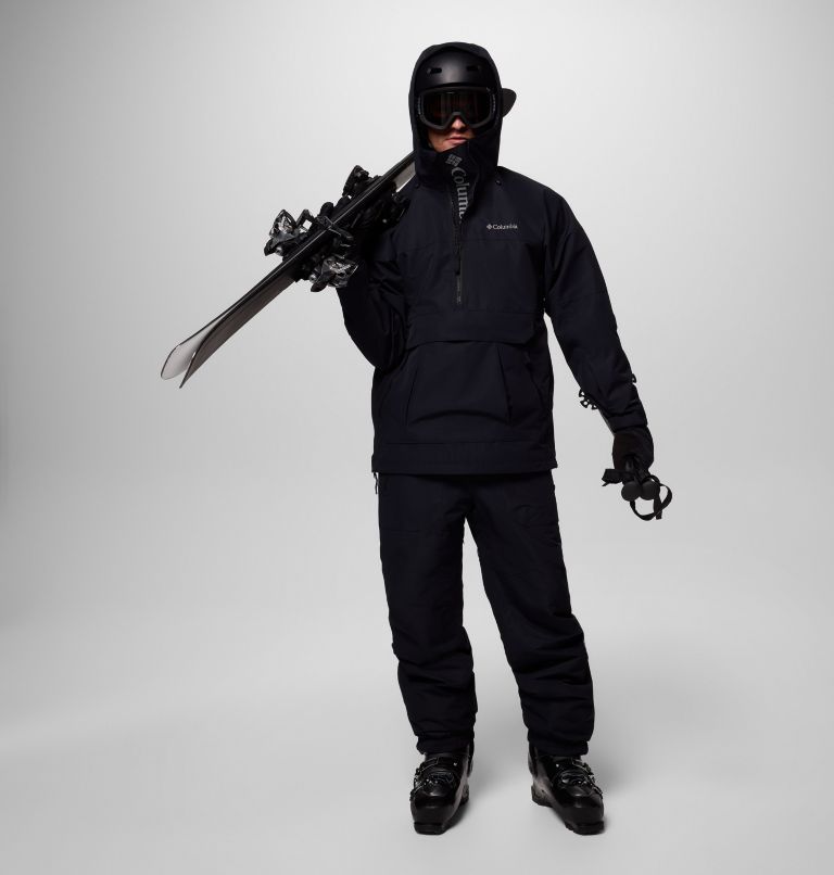Men's Coreshot Shell Anorak, Color: Black, image 2