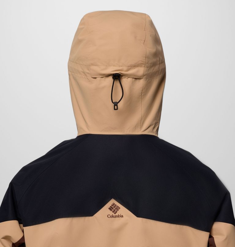 Men's Coreshot Shell Anorak, Color: Tobacco, Canoe, Black, image 11