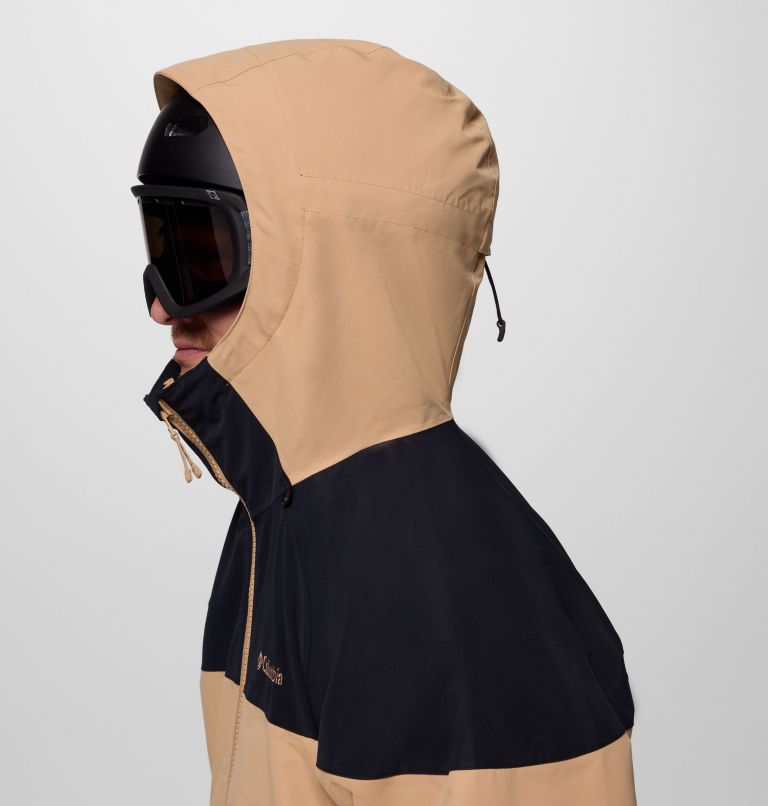 Men's Coreshot Shell Anorak, Color: Tobacco, Canoe, Black, image 12