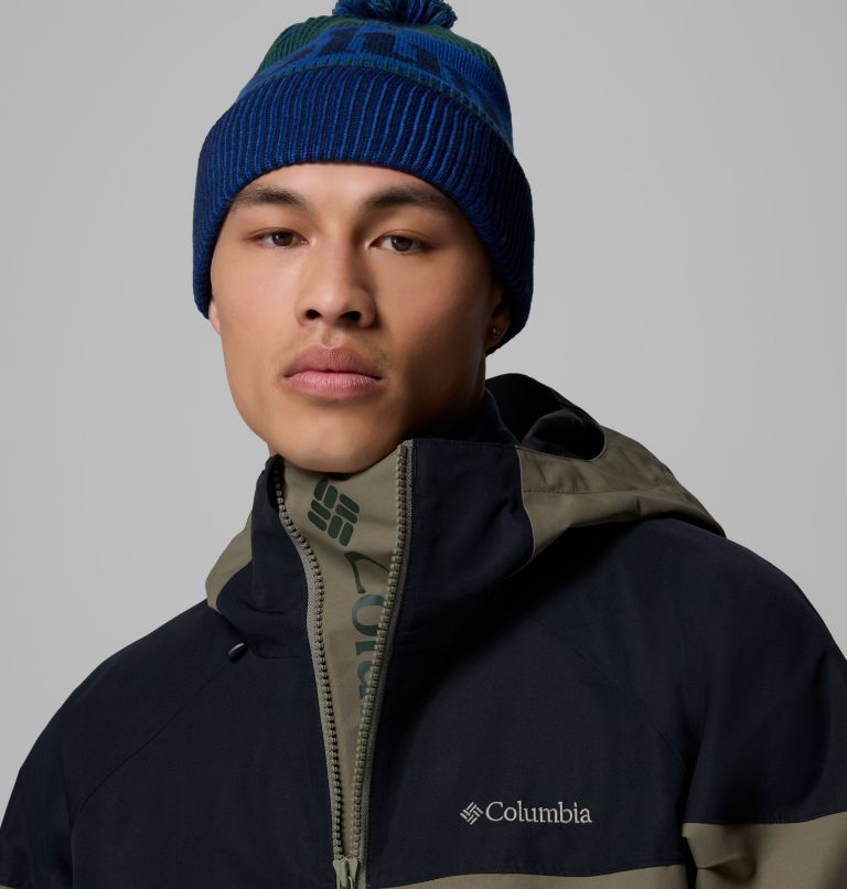Men's Coreshot Shell Anorak, Color: Greenscape, Stone Green, Black, image 5