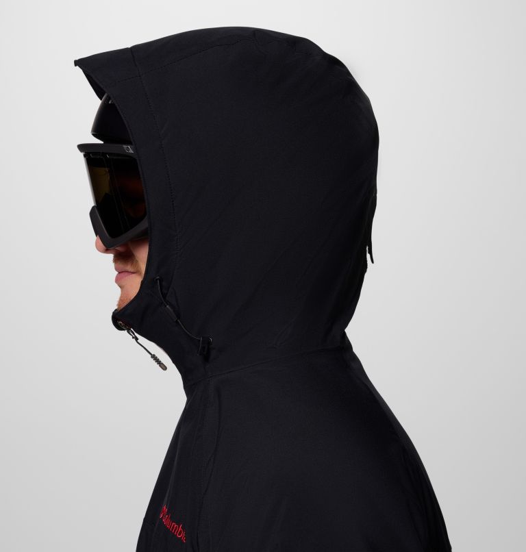 Men's Powder Prime Waterproof Ski Jacket, Color: Black, image 12