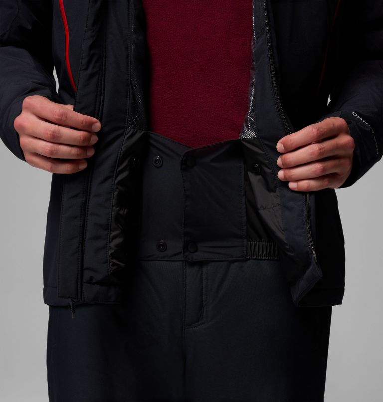 Men's Liftline Waterproof Ski Jacket, Color: Black, image 7