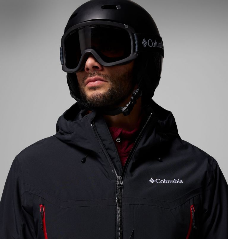 Men's Liftline Waterproof Ski Jacket, Color: Black, image 8