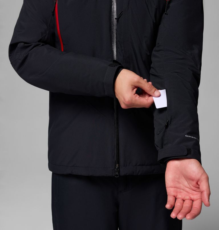 Men's Liftline Waterproof Ski Jacket, Color: Black, image 10