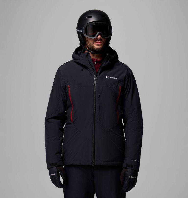 Men's Liftline Waterproof Ski Jacket, Color: Black, image 1