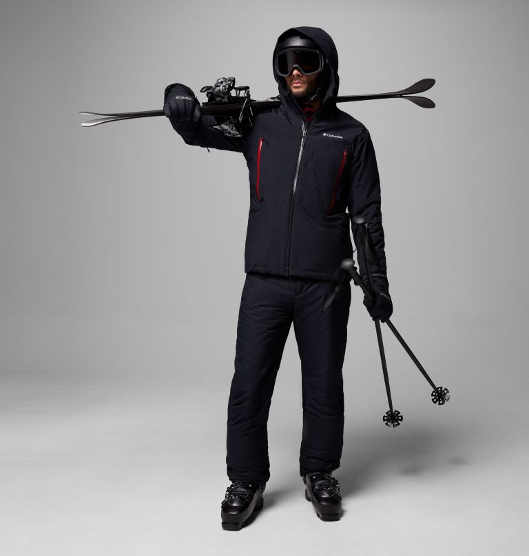 Men's Liftline Waterproof Ski Jacket, Color: Black, image 2
