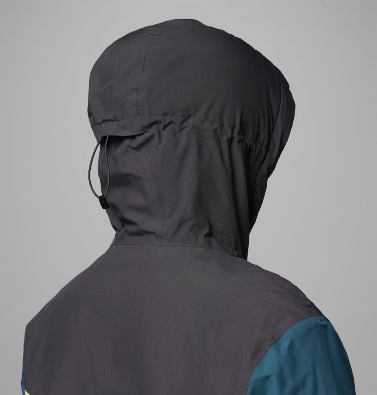 Men's Liftline Waterproof Ski Jacket, Color: Shark, Everblue, image 10