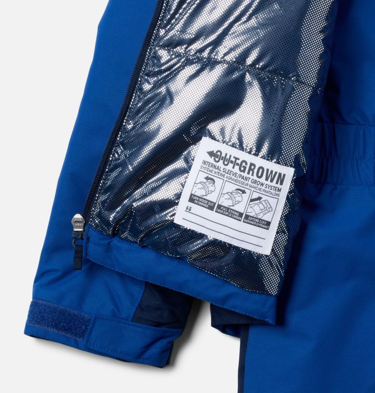 Youth Unisex Buga III Waterproof Snow Set, Color: Mountain Blue, Collegiate Navy, image 3