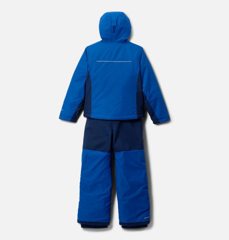 Youth Unisex Buga III Waterproof Snow Set, Color: Mountain Blue, Collegiate Navy, image 2