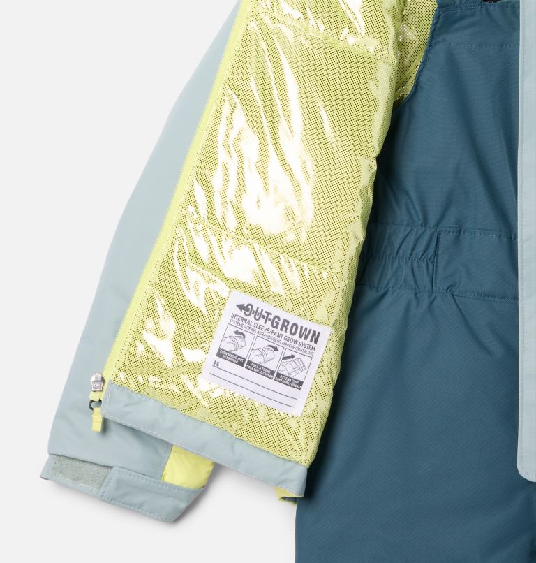 Youth Unisex Buga III Waterproof Snow Set, Color: Crushed Blue, Neon Light, Everblue, image 3