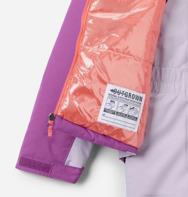 Youth Unisex Buga III Waterproof Snow Set, Color: Razzle, Lavender Pearl, image 3