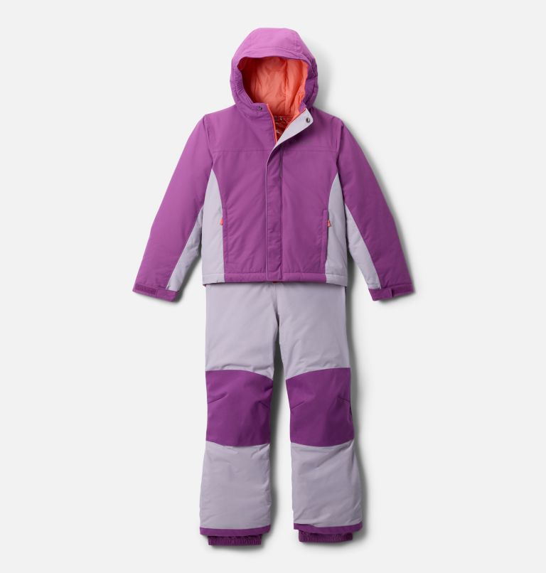 Youth Unisex Buga III Waterproof Snow Set, Color: Razzle, Lavender Pearl, image 1