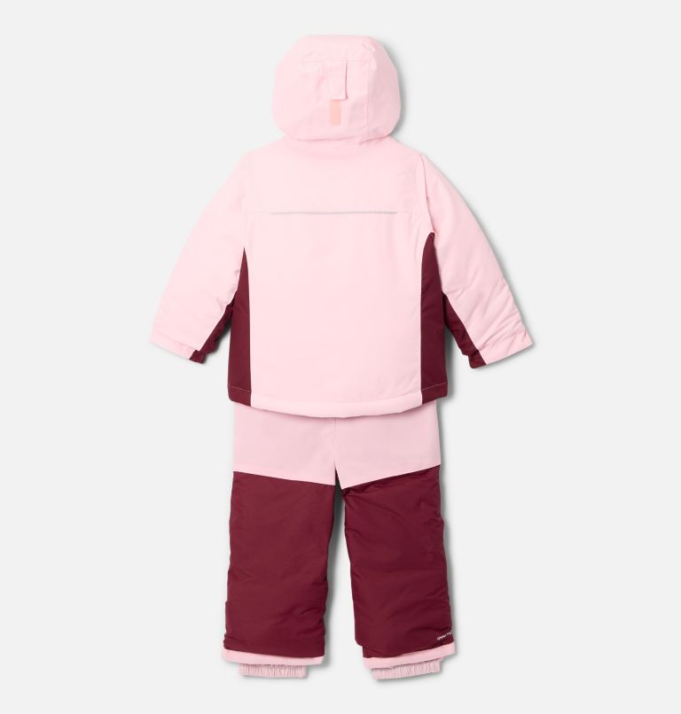 Toddler Unisex Buga III Waterproof Snow Set, Color: Satin Pink, Rich Wine, image 2