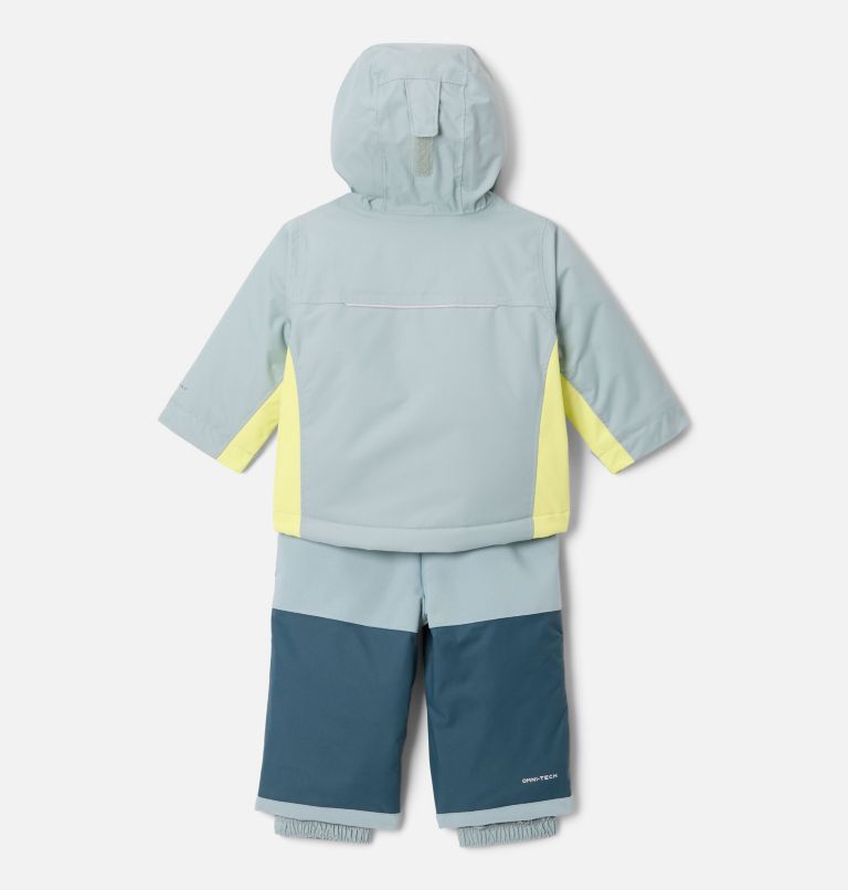 Infant Unisex Buga III Waterproof Snow Set, Color: Crushed Blue, Neon Light, Everblue, image 2