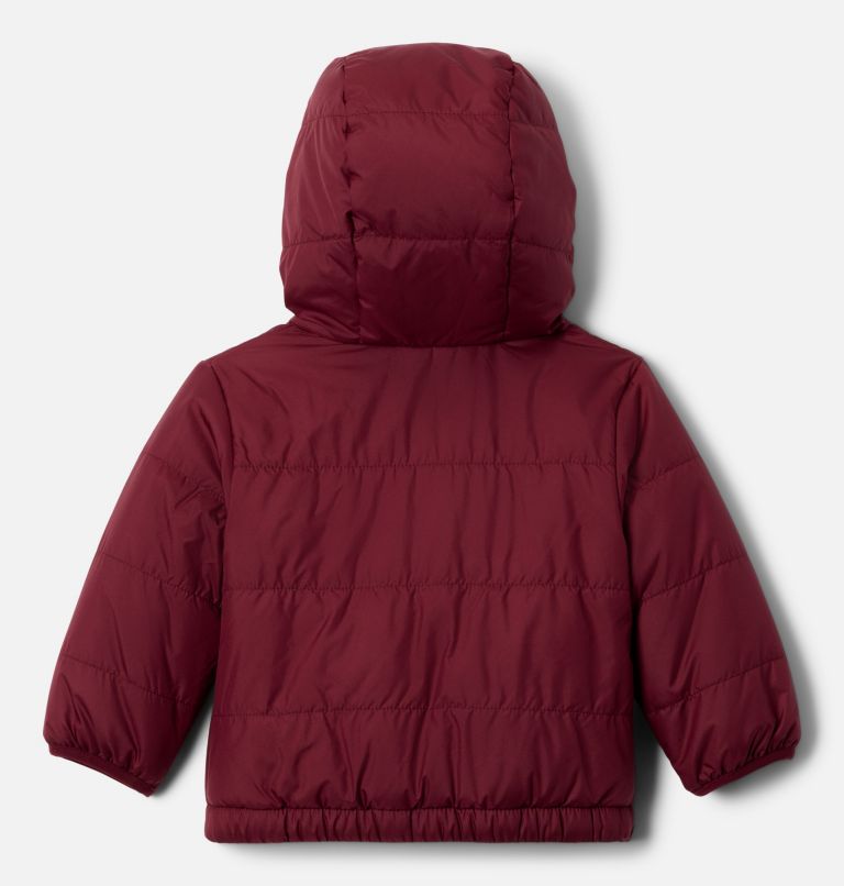 Kids' Infant Double Trouble III Jacket, Color: Rich Wine, Pink Ice Uniflauge, image 2