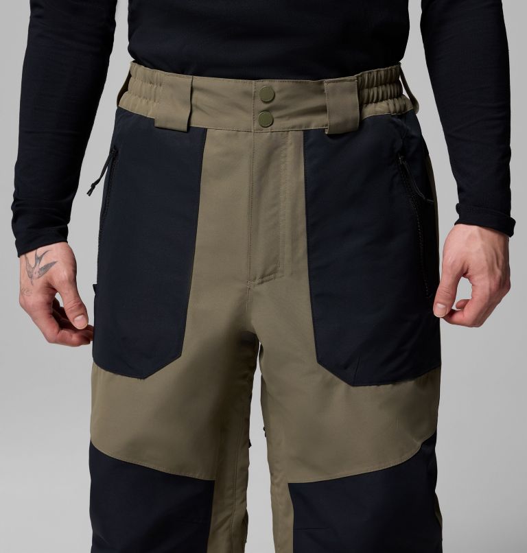 Men's Coreshot Pants, Color: Stone Green, Black, image 5