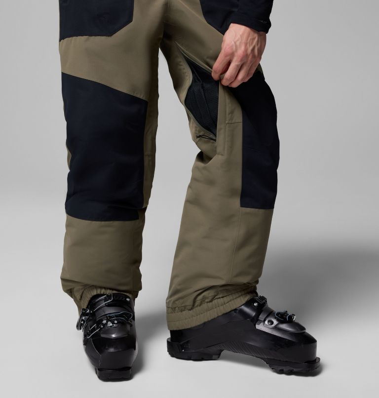Men's Coreshot Pants, Color: Stone Green, Black, image 9