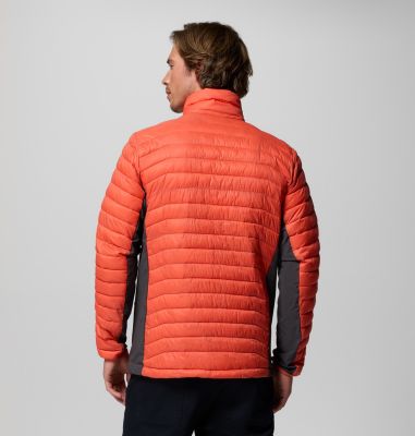 Powder Pass Hybrid isolierte Puffer Jacke für Männer, Color: Zing, Shark, image 3