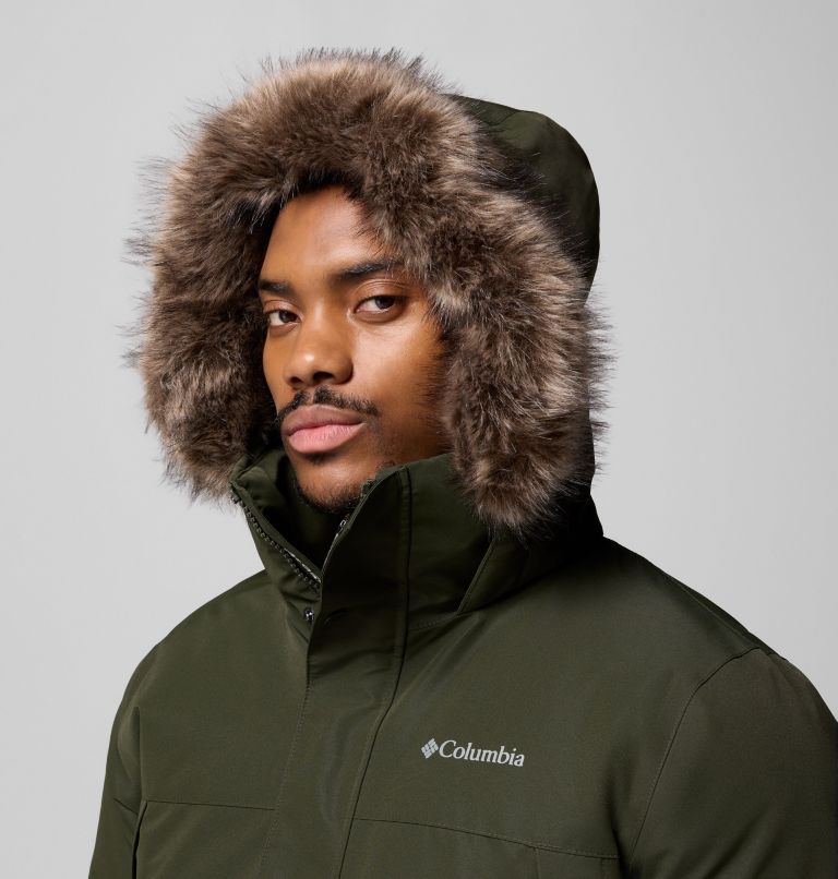 Men's Cape Ridge Parka, Color: Greenscape, image 7