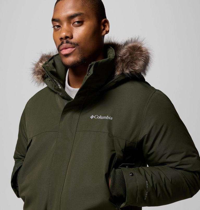 Men's Cape Ridge Parka, Color: Greenscape, image 8