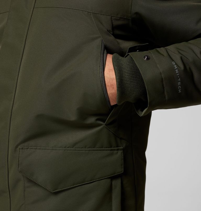 Men's Cape Ridge Parka, Color: Greenscape, image 9