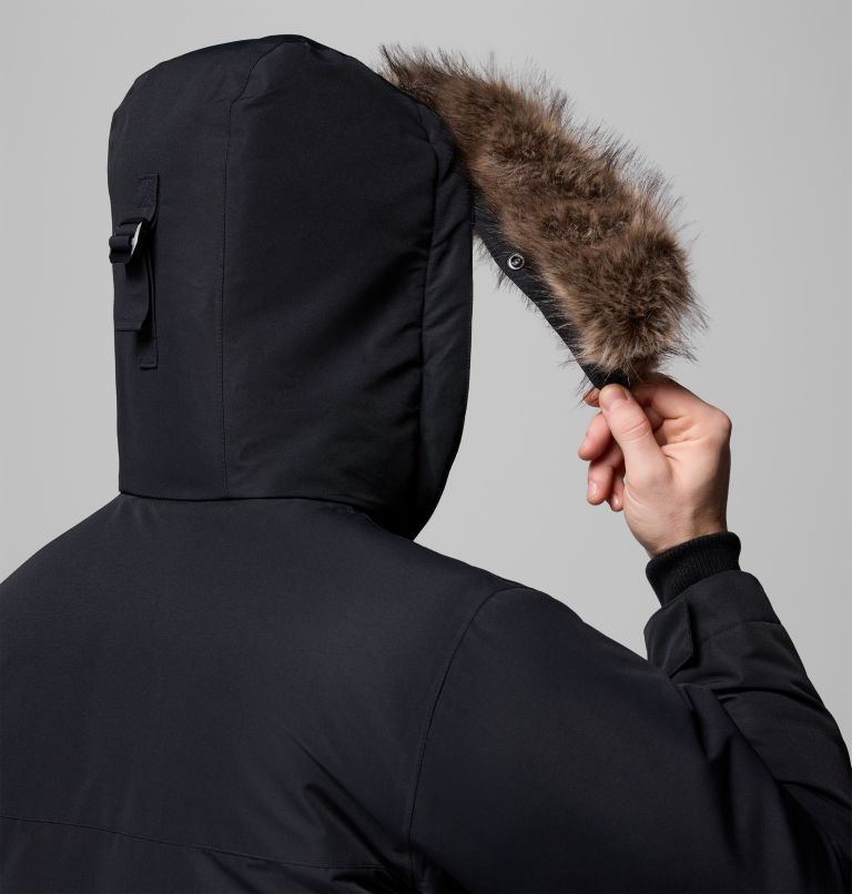 Men's Cape Ridge Waterproof Down Parka, Color: Black, image 11