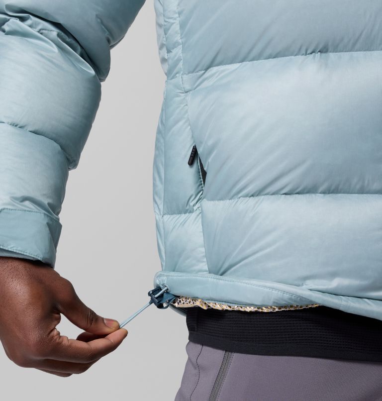 Cloudview Daunen Jacke mit Kapuze für Männer, Color: Crushed Blue, image 8