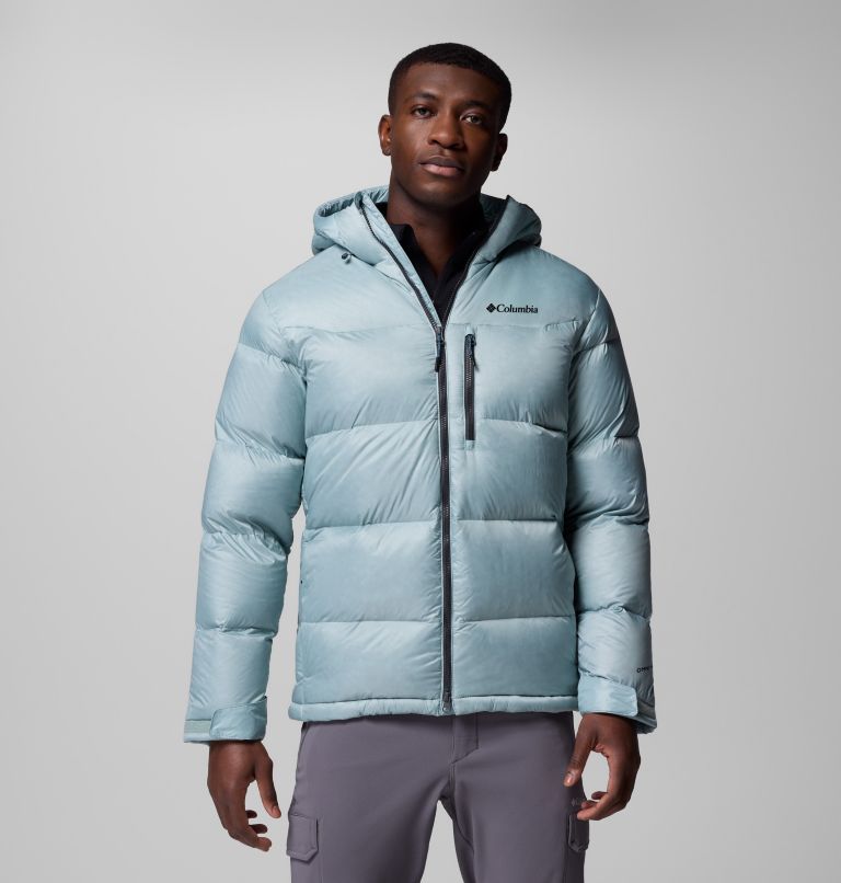 Cloudview Daunen Jacke mit Kapuze für Männer, Color: Crushed Blue, image 1