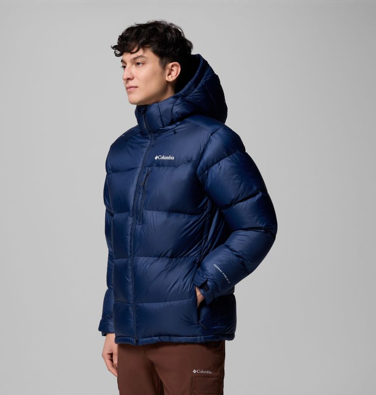 Cloudview Daunen Jacke mit Kapuze für Männer, Color: Collegiate Navy, image 4
